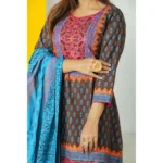 Exclusive Cotton Three-Piece Set Suchandra Three Piece by Mehzin for Girls & Women - Image 5