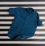 Made In The Shade 100% Micro Full Sleeve Shirt for Boys-Blue
